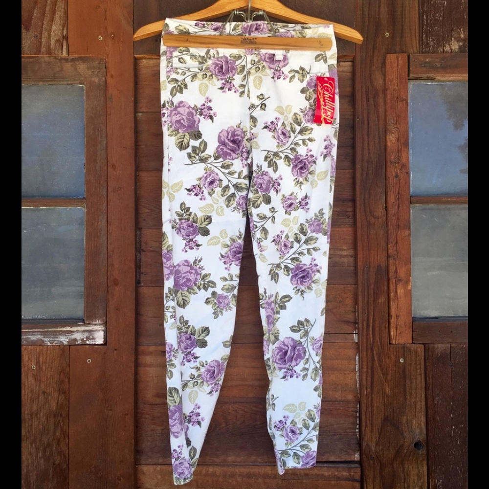 Chillipop girls floral jeans🔥🔥